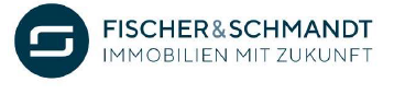 Firmenlogo von Fischer & Schmandt Immobilien mit der Unterschrift Immobilien mit Zukunft.